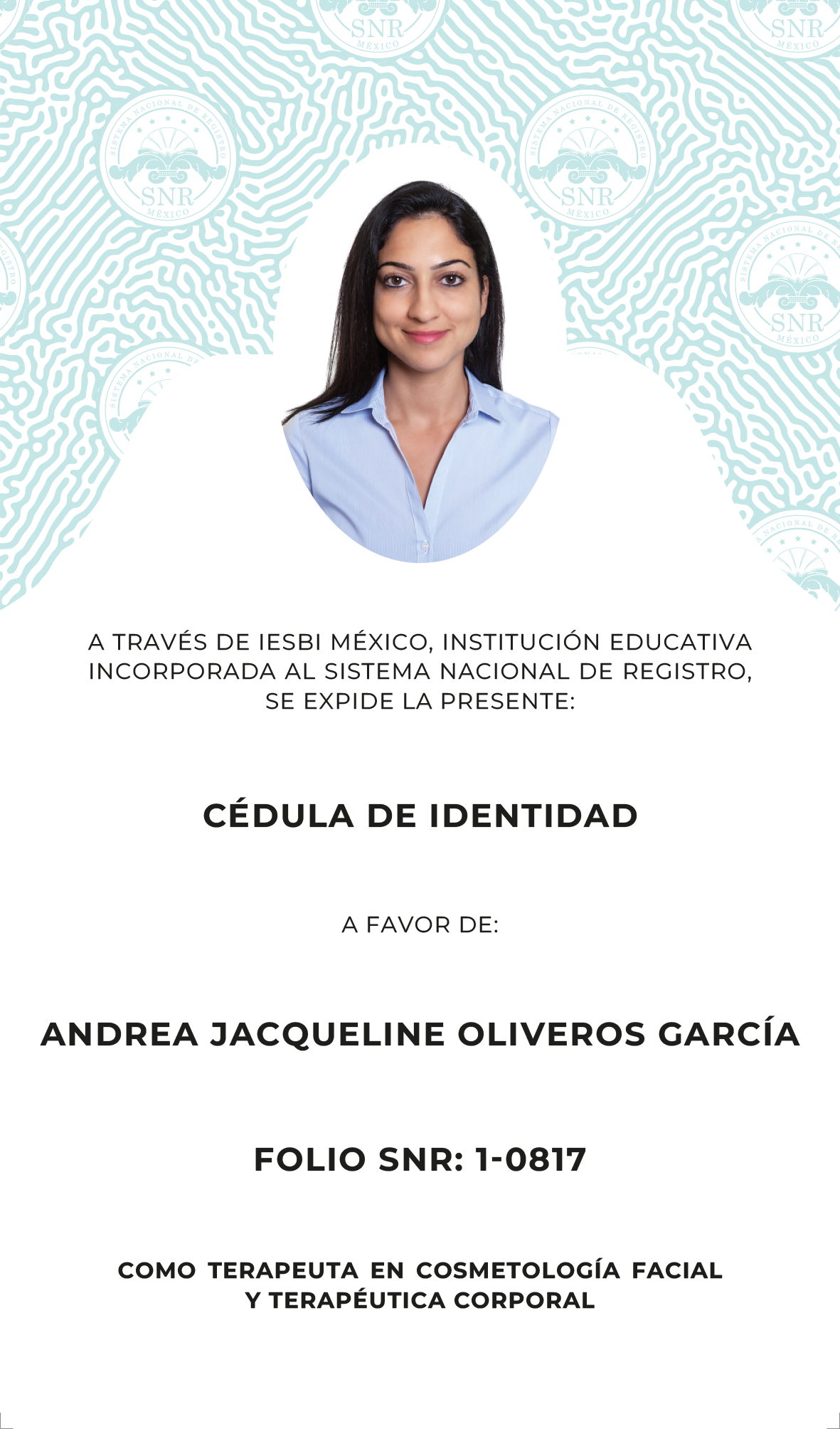 Cédula de identidad